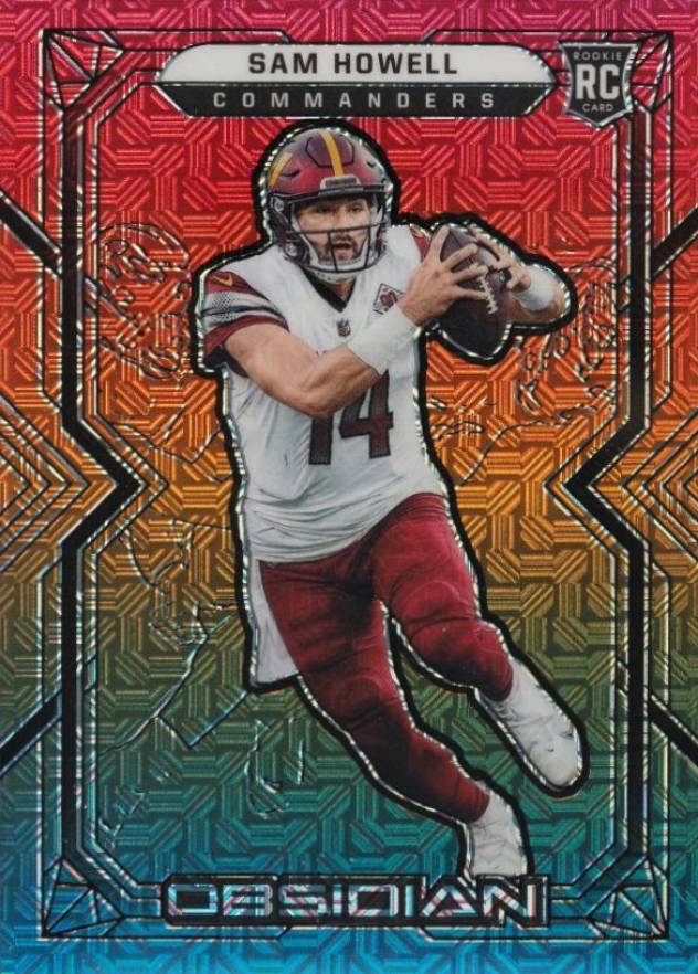 2022 Panini Obsidian Sam Howell #106 Football Card