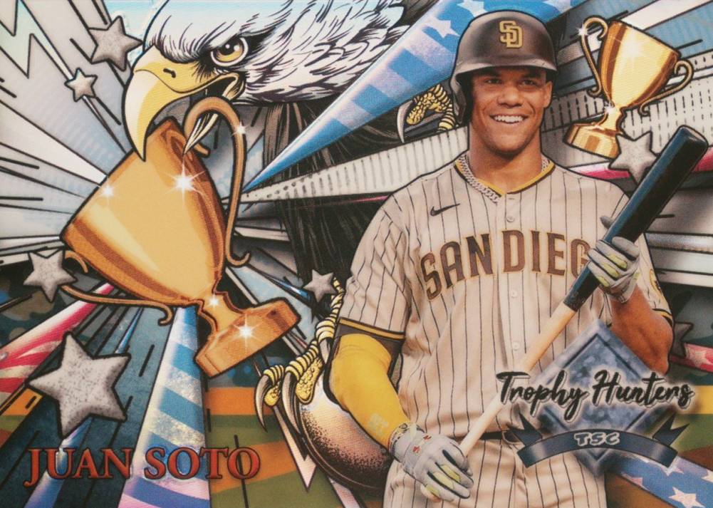 2022 Topps Stadium Club Chrome Trophy Hunters Juan Soto #RL2 Baseball Card