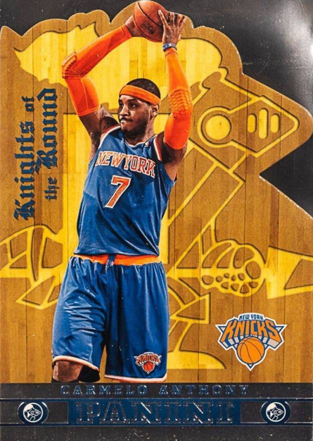 2013 Panini Knights of the Round Carmelo Anthony #12 Basketball Card