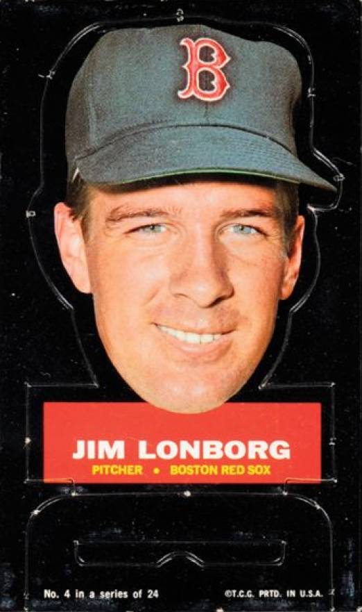 1967 Topps Stand-ups Jim Lonborg #4 Baseball Card
