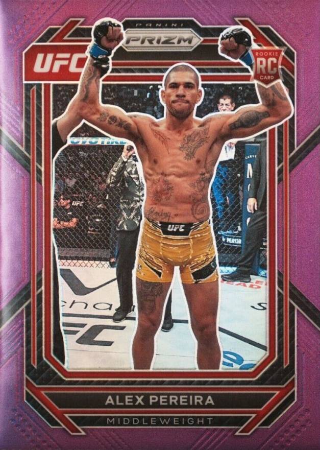 2023 Panini Prizm UFC Alex Pereira #111 Other Sports Card