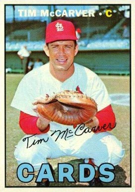 1967 Topps Tim McCarver #485 Baseball Card