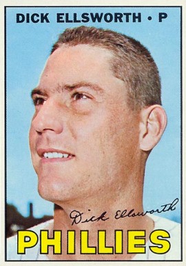 1967 Topps Dick Ellsworth #359 Baseball Card