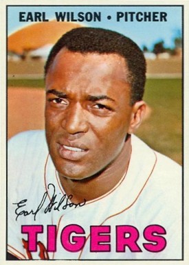 1967 Topps Earl Wilson #305 Baseball Card