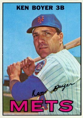 1967 Topps Ken Boyer #105 Baseball Card