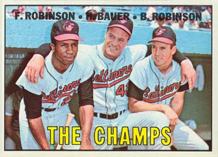 1967 Topps The Champs #1 Baseball Card