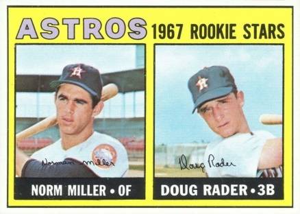 1967 Topps Astros Rookies #412 Baseball Card