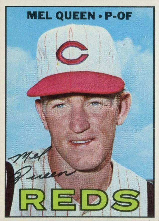 1967 Topps Mel Queen #374b Baseball Card