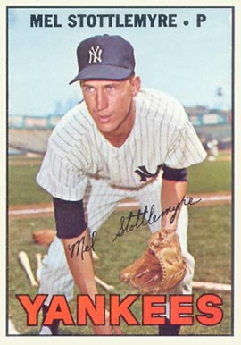 1967 Topps Mel Stottlemyre #225 Baseball Card