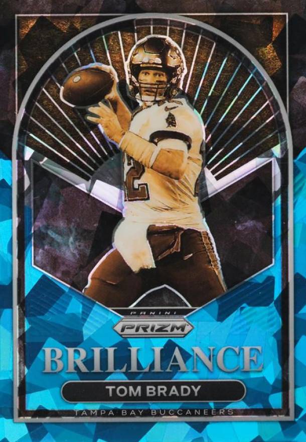 2022 Panini Prizm Brilliance Tom Brady #B1 Football Card