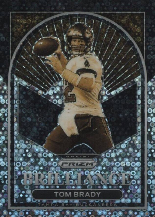 2022 Panini Prizm Brilliance Tom Brady #B1 Football Card