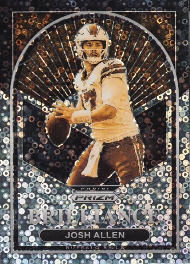 2022 Panini Prizm Brilliance Josh Allen #B4 Football Card