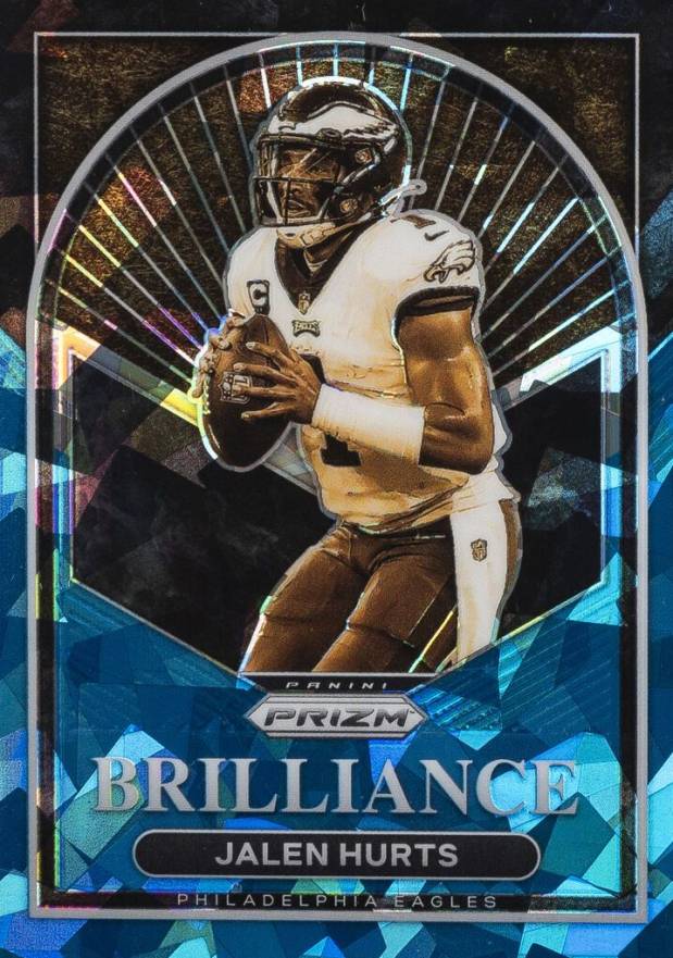 2022 Panini Prizm Brilliance Jalen Hurts #B8 Football Card