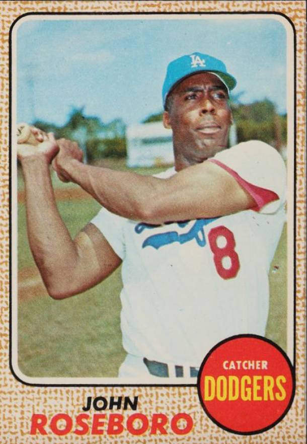 1968 O-Pee-Chee John Roseboro #65 Baseball Card