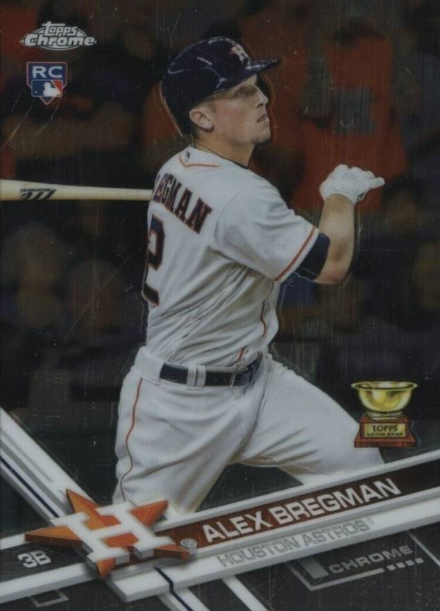 2017 Topps Chrome Alex Bregman #9 Baseball Card