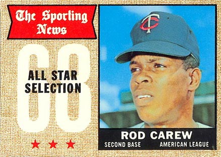 1968 Topps Rod Carew #363 Baseball Card