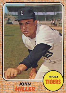 1968 Topps John Hiller #307 Baseball Card