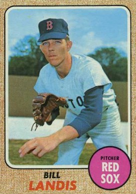 1968 Topps Bill Landis #189 Baseball Card