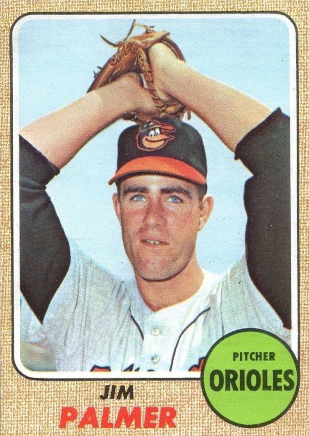 1968 Topps Jim Palmer #575 Baseball Card