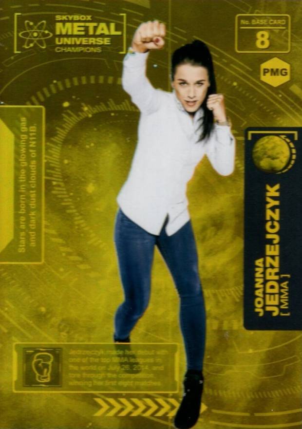 2021 Skybox Metal Universe Champions Joanna Jedrzejczyk #8 Other Sports Card