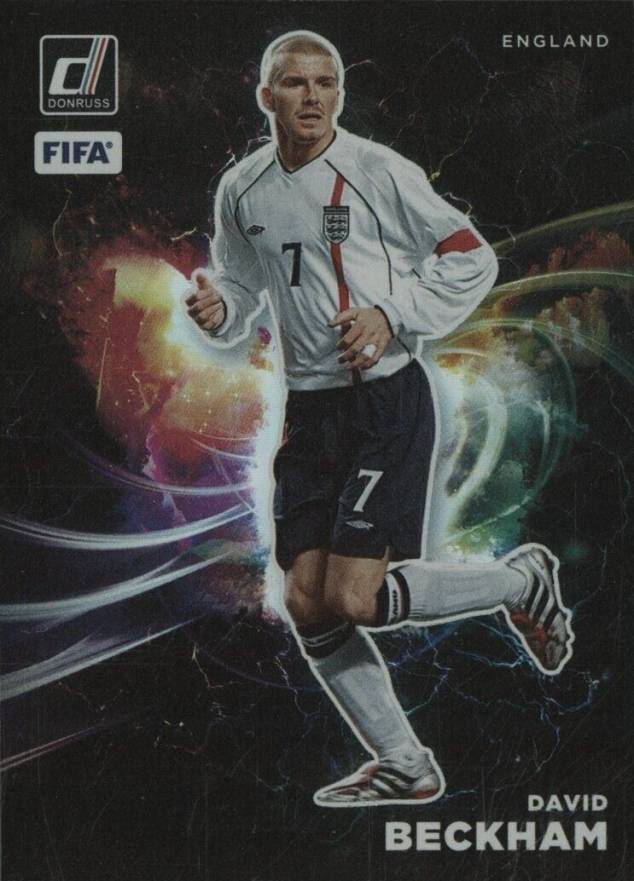 2022 Panini Donruss FIFA Night Moves David Beckham #24 Soccer Card