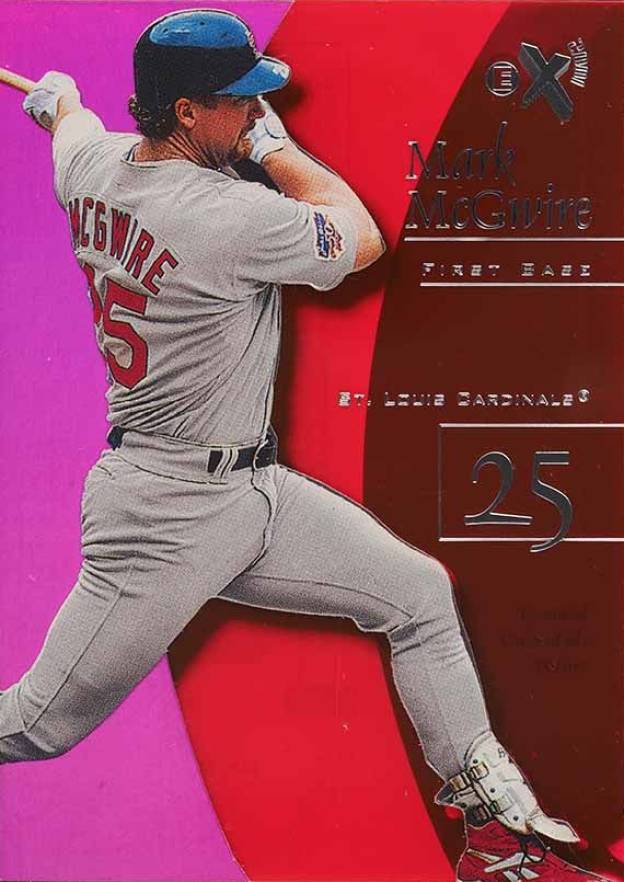 1998 Skybox E-X2001 Mark McGwire #11 Baseball Card