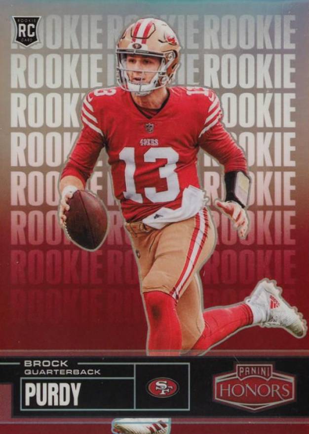 2022 Panini Honors Brock Purdy #82 Football Card