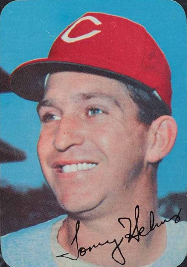 1969 Topps Super Tommy Helms #40 Baseball Card