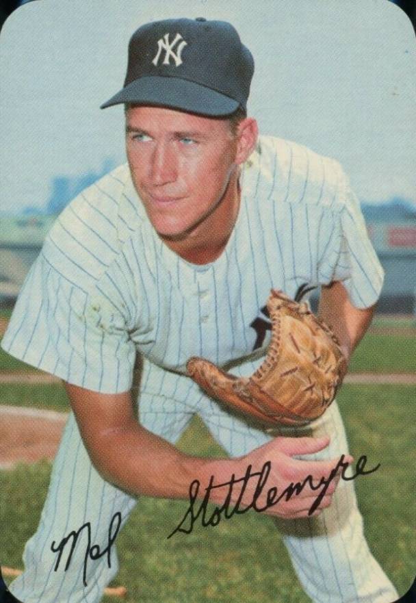 1969 Topps Super Mel Stottlemyre #25 Baseball Card