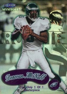 1999 Fleer Mystique Donovan McNabb #102M Football Card