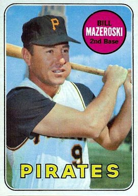 1969 Topps Bill Mazeroski #335 Baseball Card