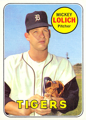 1969 Topps Mickey Lolich #270 Baseball Card