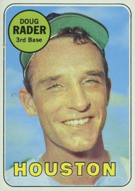 1969 Topps Doug Rader #119 Baseball Card