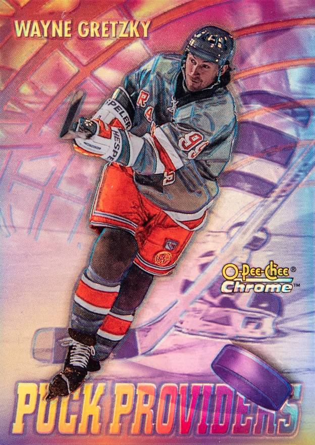 1998 O-Pee-Chee Chrome Seasons Best Wayne Gretzky #SB20 Hockey Card