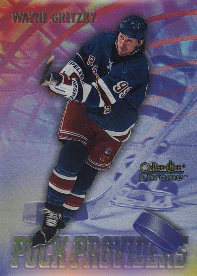 1998 O-Pee-Chee Chrome Seasons Best Wayne Gretzky #SB20 Hockey Card