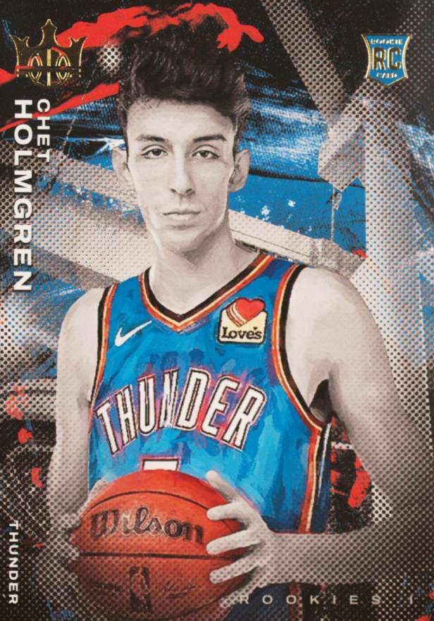 2022 Panini Court Kings Chet Holmgren #74 Basketball Card