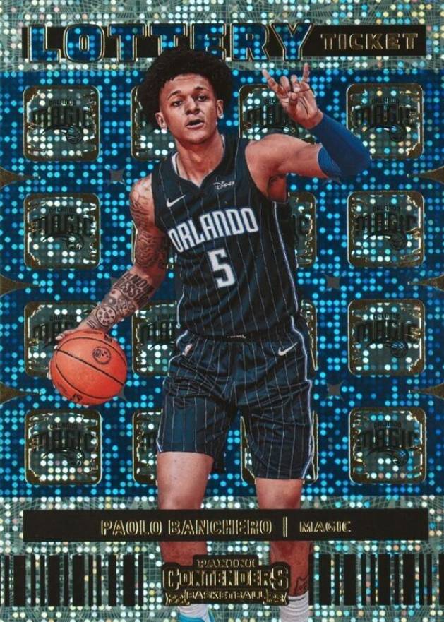 2022 Panini Contenders Lottery Ticket Paolo Banchero #1 Basketball Card