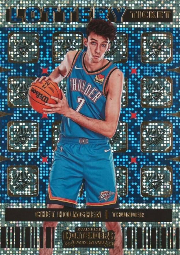 2022 Panini Contenders Lottery Ticket Chet Holmgren #2 Basketball Card