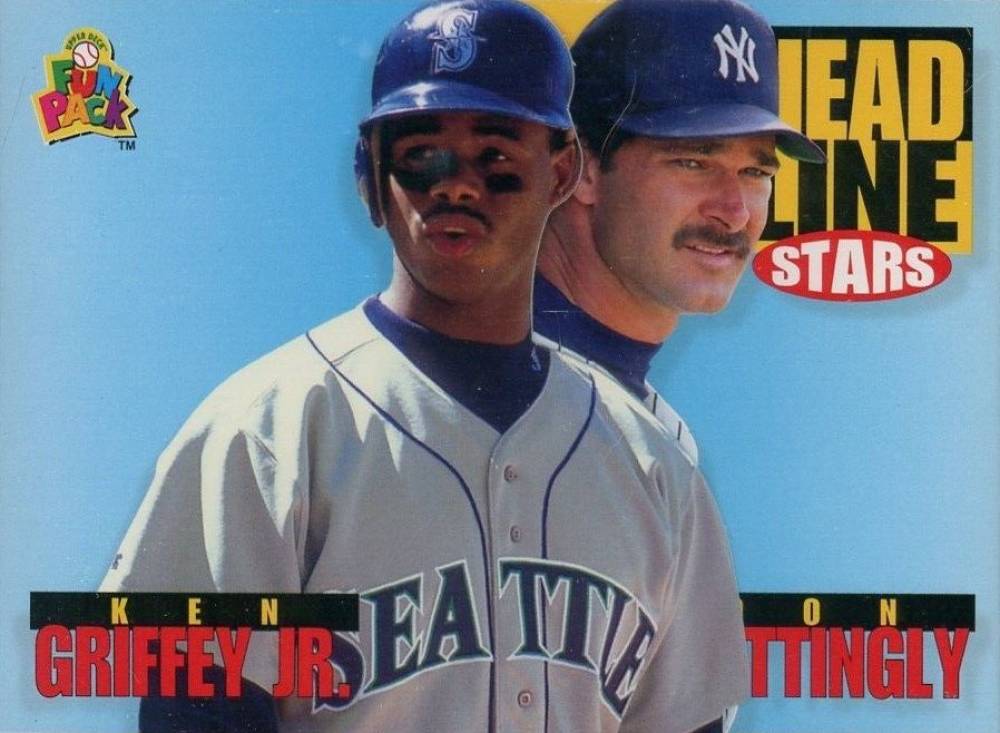 1994 Upper Deck Fun Packs Don Mattingly/Ken Griffey Jr. #200 Baseball Card