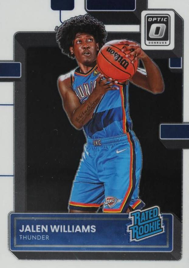 2022 Panini Donruss Optic Jalen Williams #235 Basketball Card