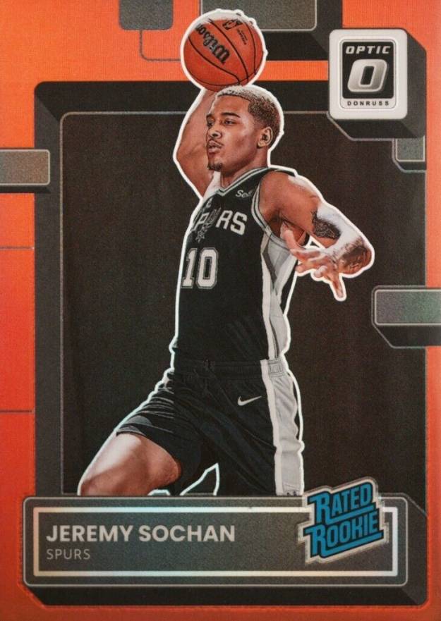 2022 Panini Donruss Optic Jeremy Sochan #236 Basketball Card