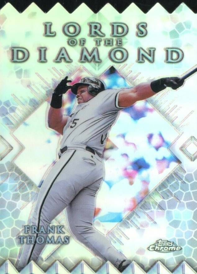 1999 Topps Chrome Lords of the Diamond Frank Thomas #LD4 Baseball Card