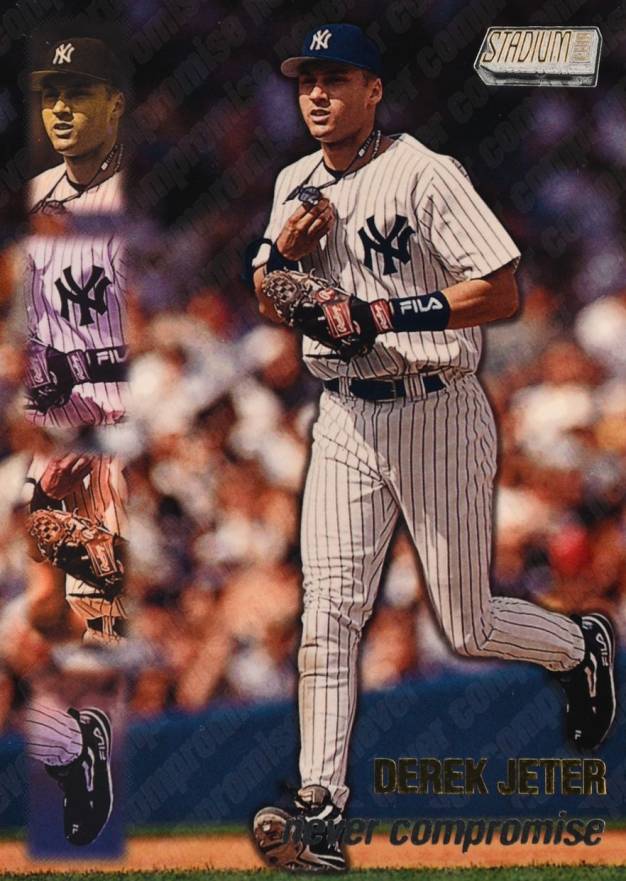 1999 Stadium Club Never Compromise Derek Jeter #NC10 Baseball Card