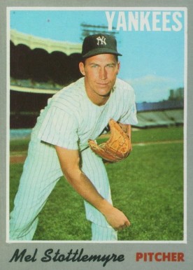 1970 Topps Mel Stottlemyre #100 Baseball Card