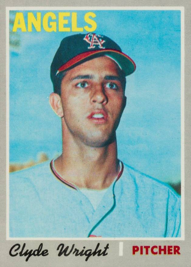 1970 Topps Clyde Wright #543 Baseball Card