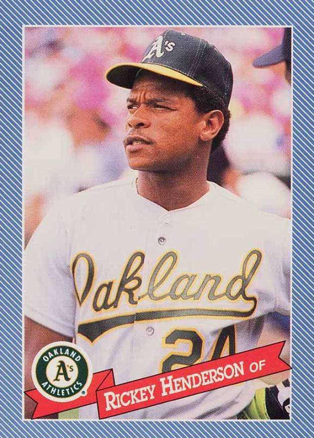 1993 Hostess Twinkies Rickey Henderson #23 Baseball Card