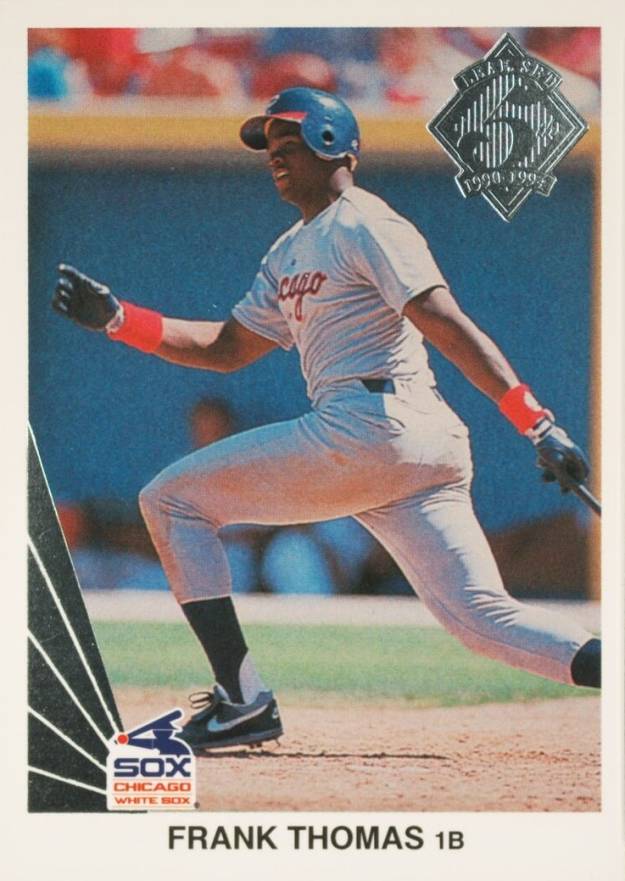 1994 Leaf 5th Anniversary Frank Thomas #300 Baseball Card