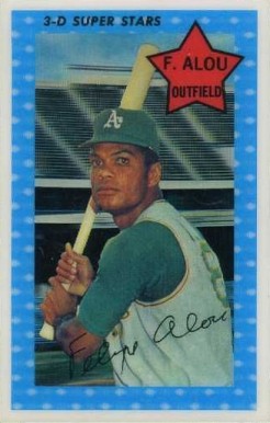 1971 Kellogg's Felipe Alou #7 Baseball Card