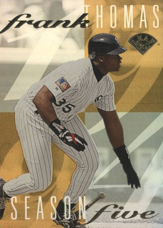 1995 Leaf Frank Thomas Frank Thomas #5 Baseball Card