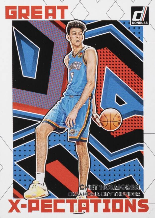 2022 Panini Donruss Great X-Pectations Chet Holmgren #5 Basketball Card